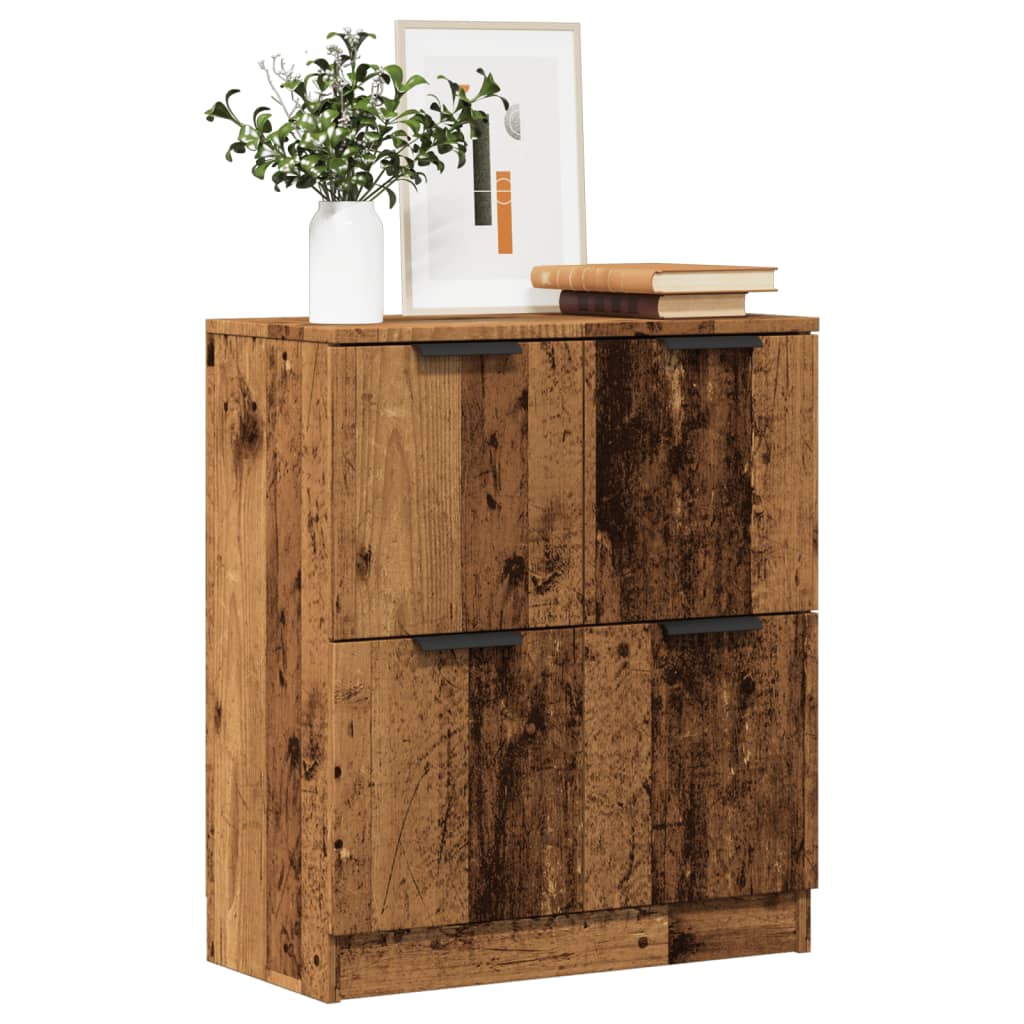 Skänk Ek 60X30X70 Cm Konstruerat Trä
