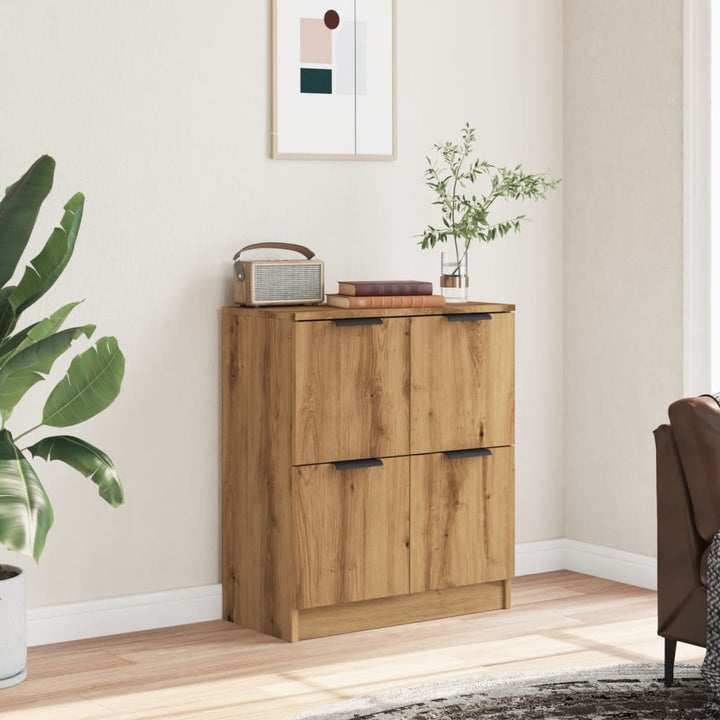 Skänk Ek 60X30X70 Cm Konstruerat Trä