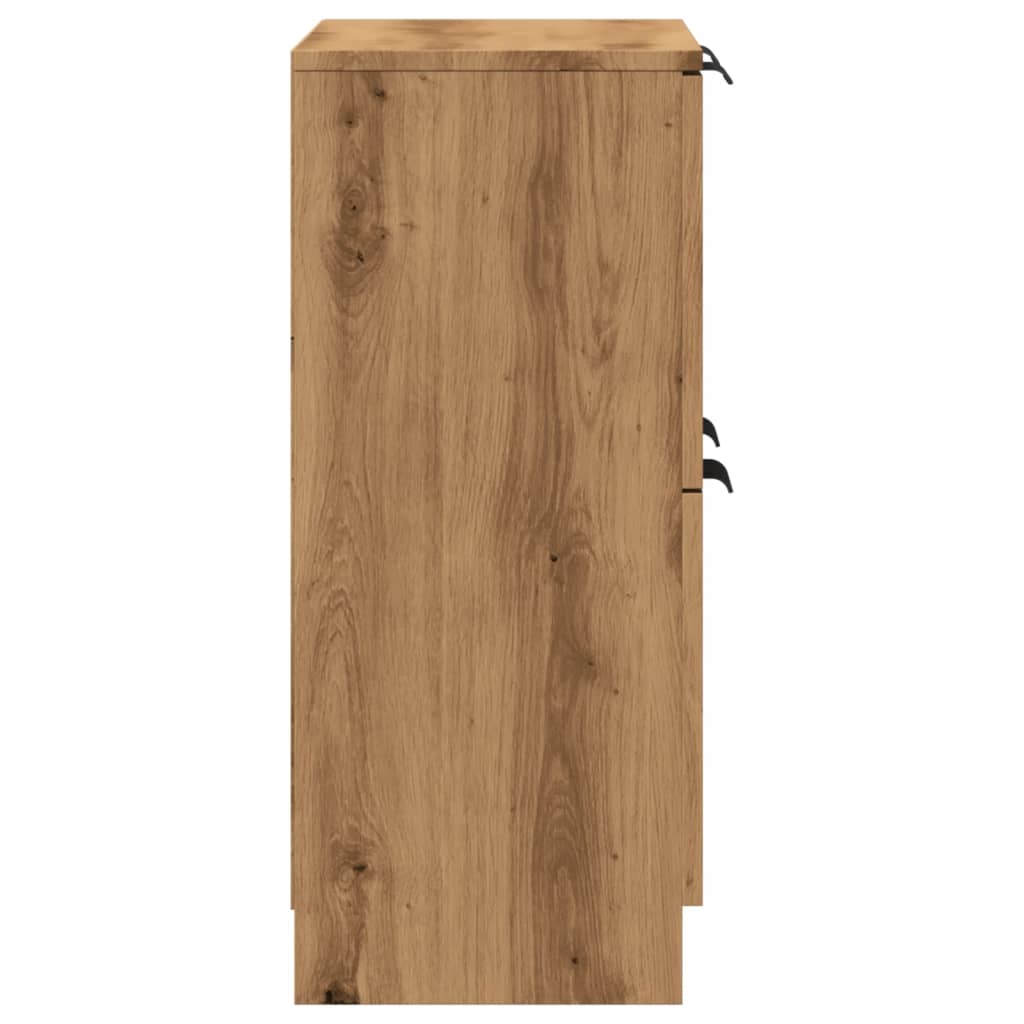 Skänk Ek 60X30X70 Cm Konstruerat Trä