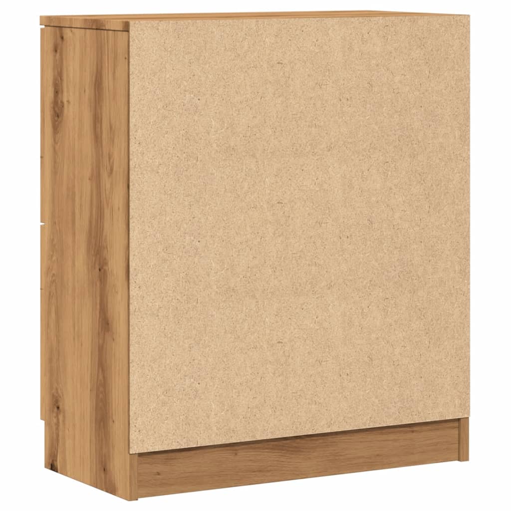 Skänk Ek 60X30X70 Cm Konstruerat Trä