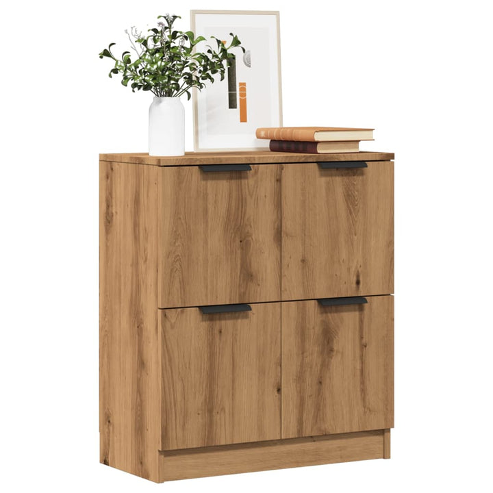 Skänk Ek 60X30X70 Cm Konstruerat Trä