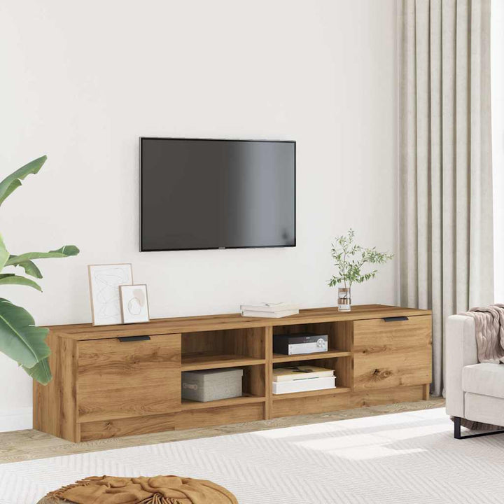 Tv-Bänkar 2 St 80X35X36,5 Cm Konstruerat Trä