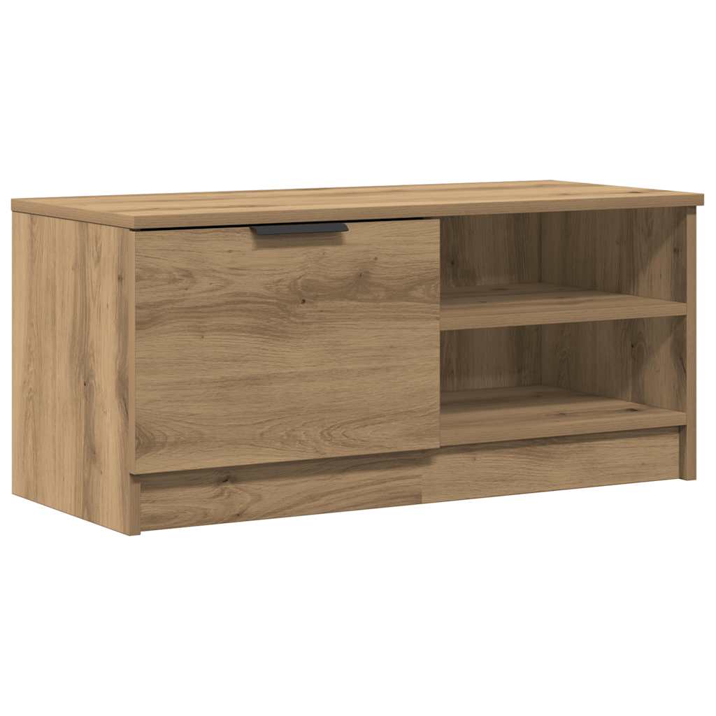 Tv-Bänkar 2 St 80X35X36,5 Cm Konstruerat Trä