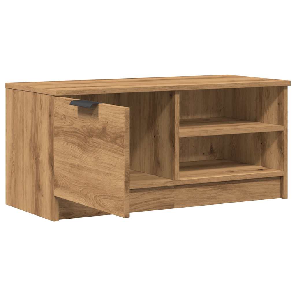Tv-Bänkar 2 St 80X35X36,5 Cm Konstruerat Trä