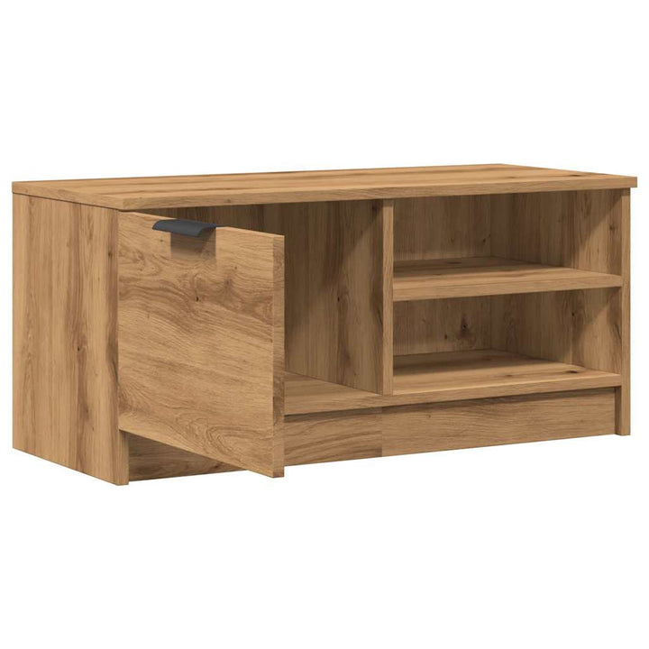 Tv-Bänkar 2 St 80X35X36,5 Cm Konstruerat Trä