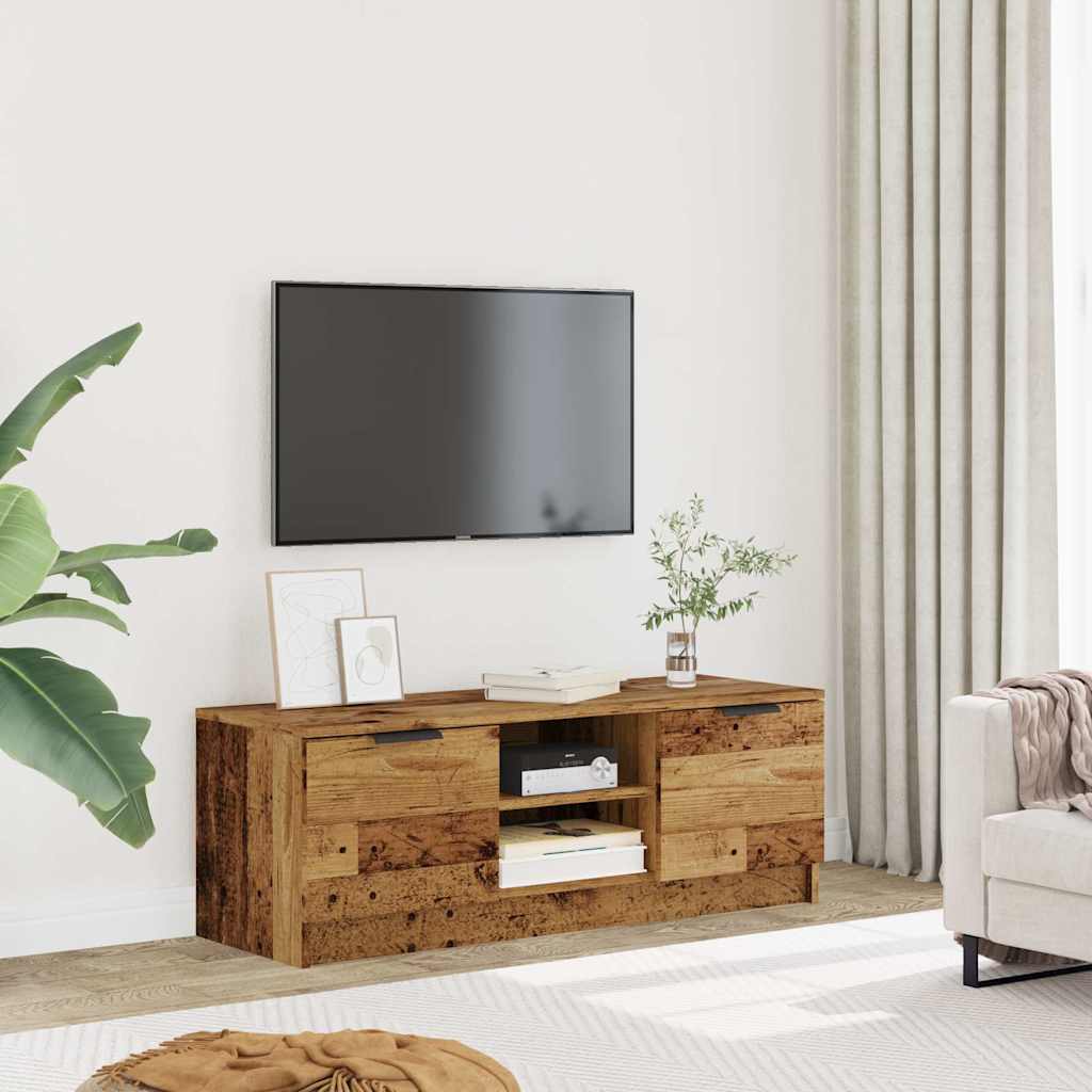 Tv-Bänk 102X35X36,5 Cm Konstruerat Trä