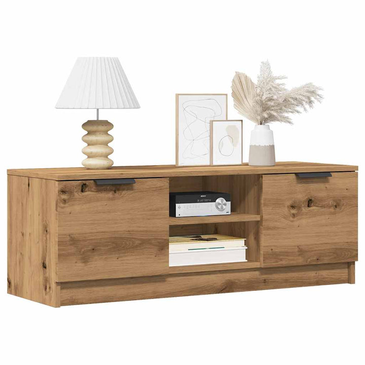 Tv-Bänk 102X35X36,5 Cm Konstruerat Trä