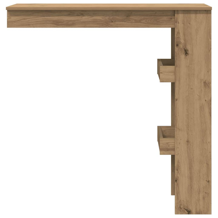 Barbord Väggmonterat 102X45X103,5 Cm Konstruerat Trä