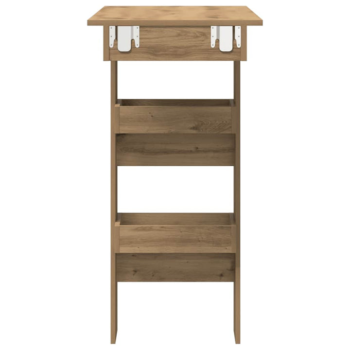 Barbord Väggmonterat 102X45X103,5 Cm Konstruerat Trä