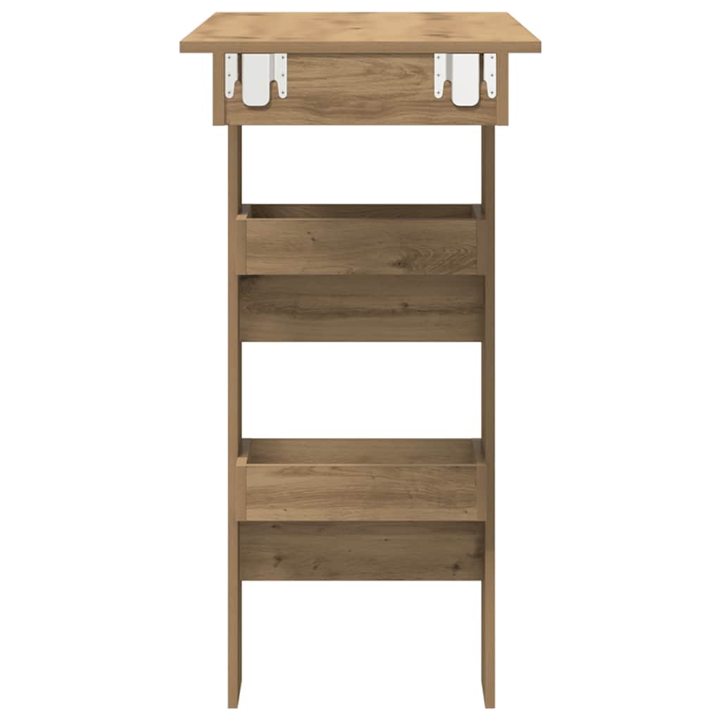 Barbord Väggmonterat 102X45X103,5 Cm Konstruerat Trä