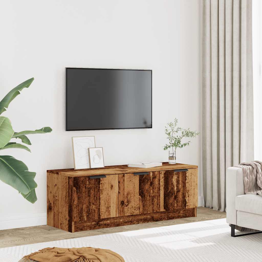 Tv-Bänk 102X35X36,5 Cm Konstruerat Trä