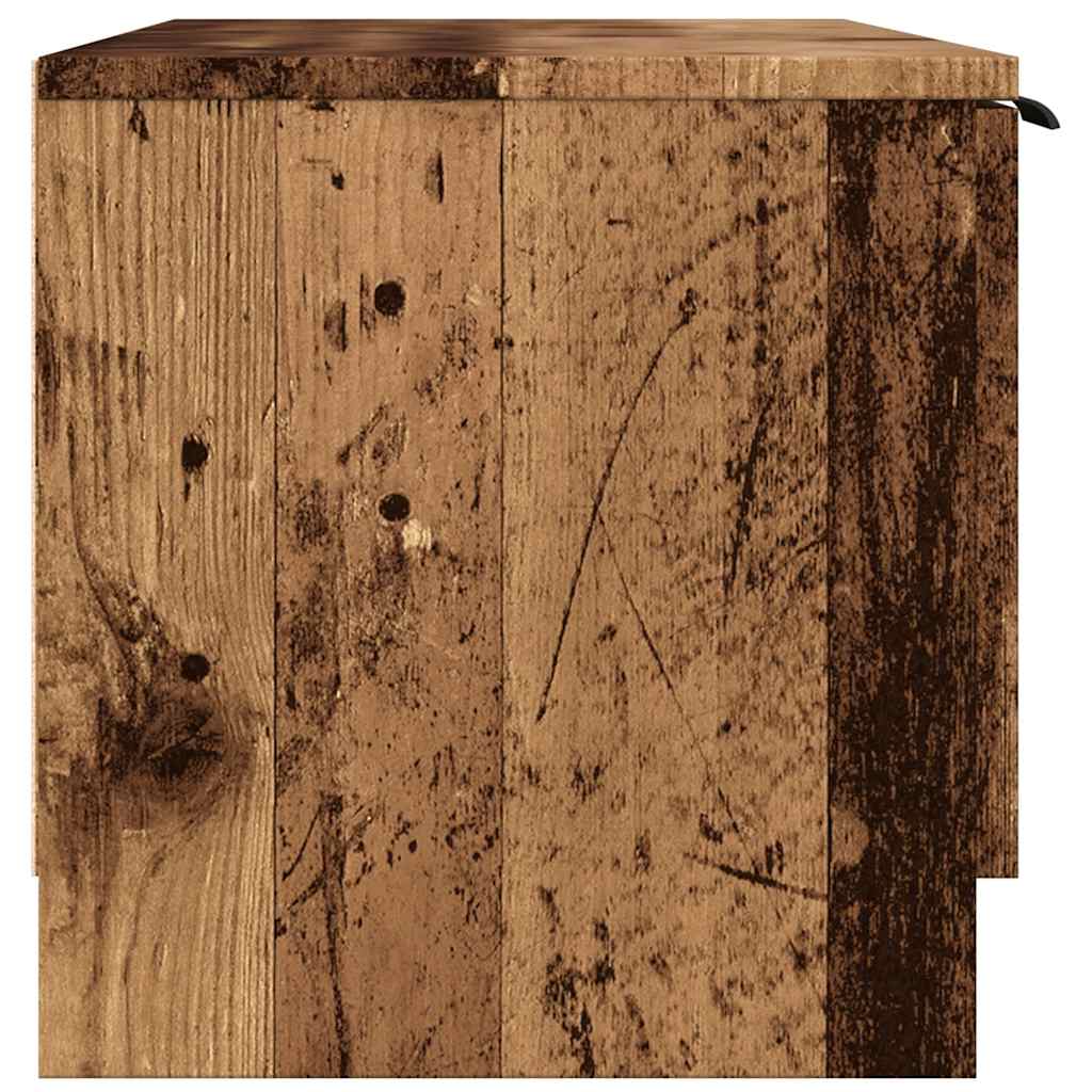 Tv-Bänk 102X35X36,5 Cm Konstruerat Trä