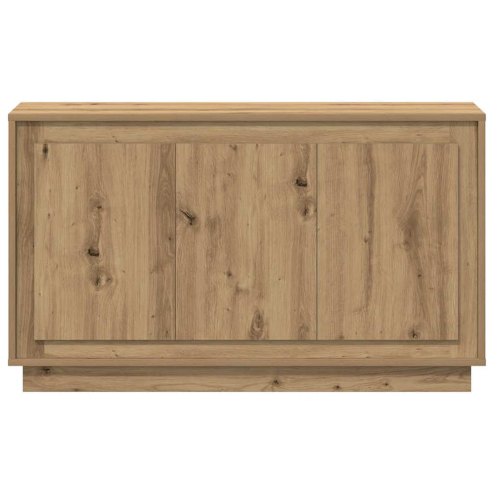 Skänk Hantverksmässig Ek 102X35X55 Cm Konstruerat Trä