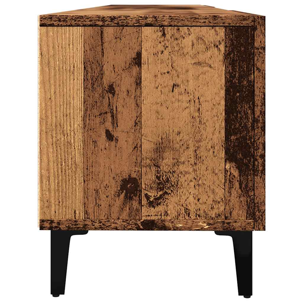 Tv-Skåp Åldrat Trä 180X31,5X40 Cm Konstruerat Trä