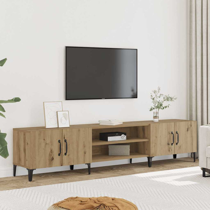 Tv-Bänk Artisian Ek 180X31,5X40 Cm Konstruerat Trä