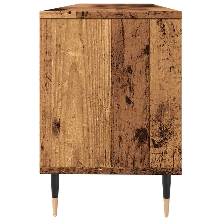 Tv-Bänk Åldrat Trä 150X30X44,5 Cm Konstruerat Trä
