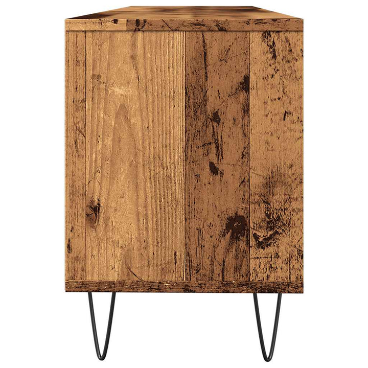 Tv-Bänk Åldrat Trä 150X30X44,5 Cm Konstruerat Trä