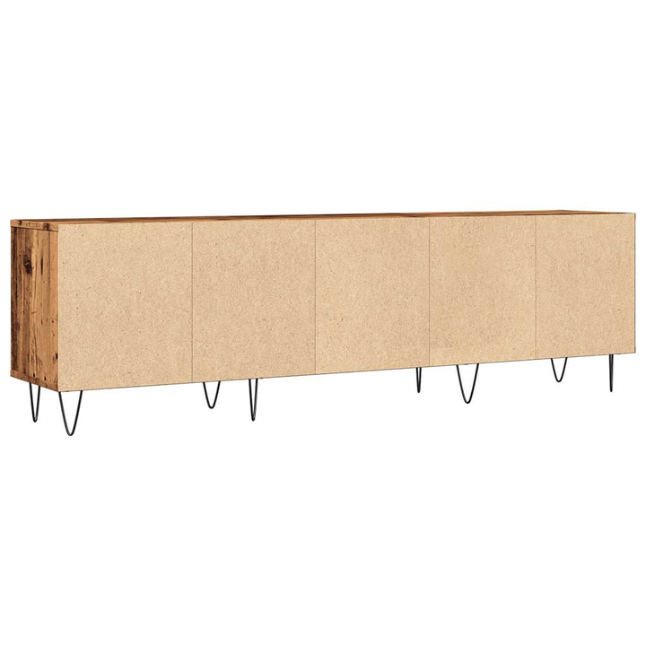 Tv-Bänk Åldrat Trä 150X30X44,5 Cm Konstruerat Trä