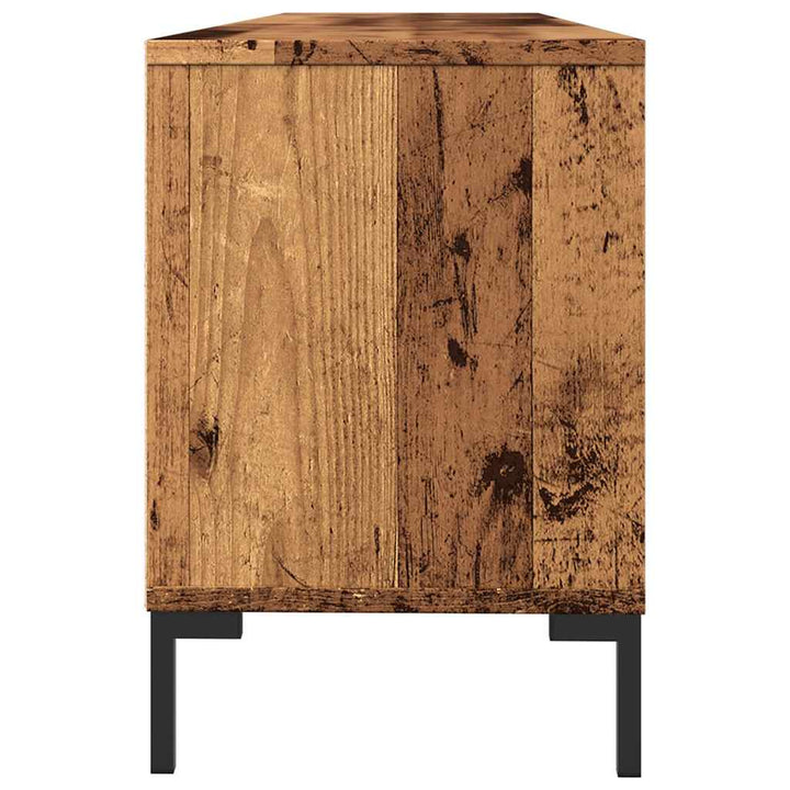 Tv-Bänk Åldrat Trä 150X30X44,5 Cm Konstruerat Trä