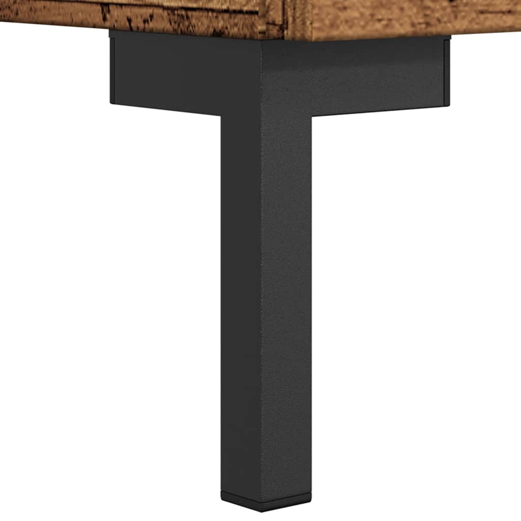 Tv-Bänk Åldrat Trä 150X30X44,5 Cm Konstruerat Trä
