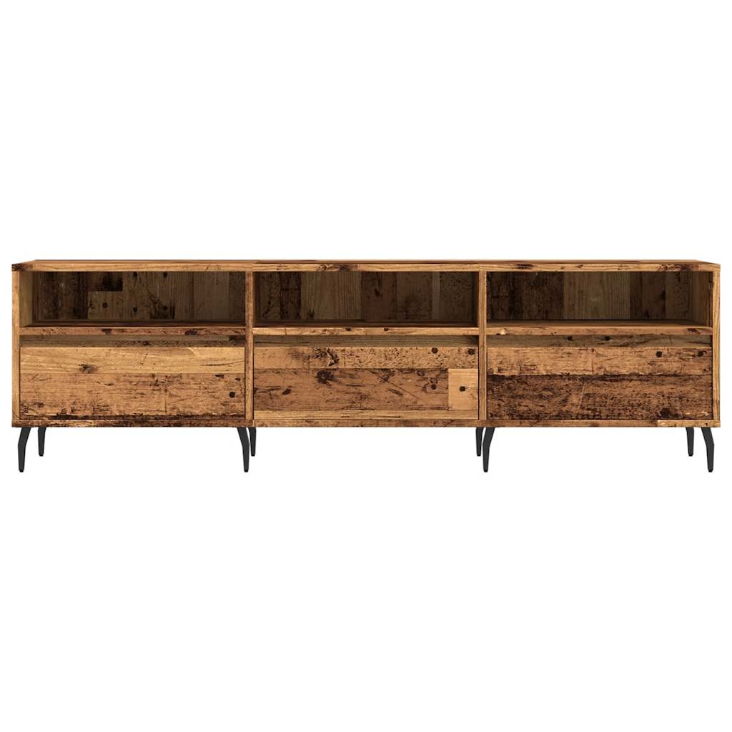 Tv-Bänk Åldrat Trä 150X30X44,5 Cm Konstruerat Trä