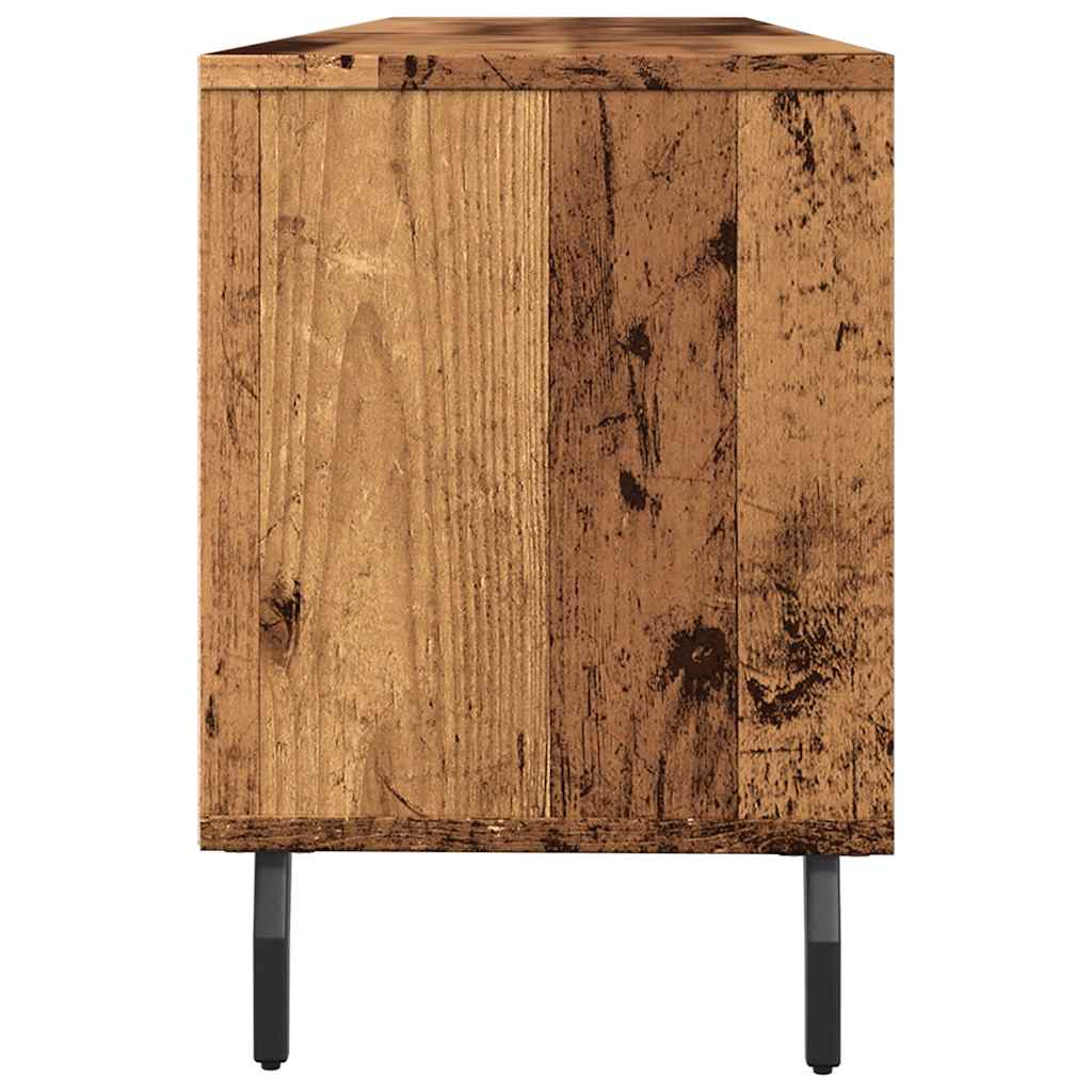 Tv-Bänk Åldrat Trä 150X30X44,5 Cm Konstruerat Trä