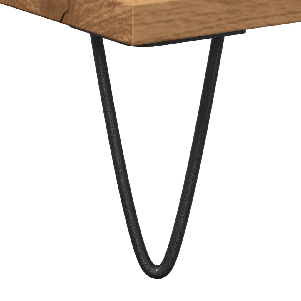 Badrumsskåp Ek 30X30X190 Cm Konstruerat Trä