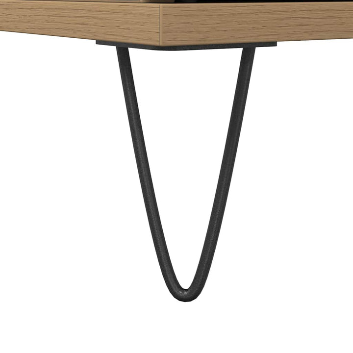 Badrumsskåp Ek 30X30X100 Cm Konstruerat Trä