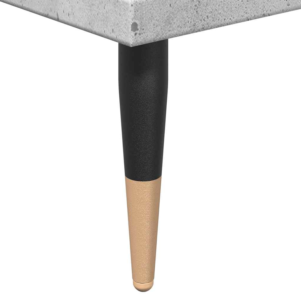 Badrumsskåp Betonggrå 58X33X60 Cm Konstruerat Trä