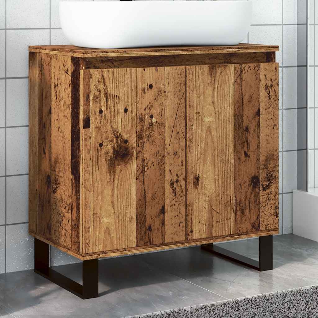Badrumsskåp 58X33X60 Cm Konstruerat Trä