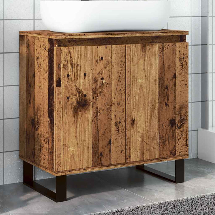 Badrumsskåp 58X33X60 Cm Konstruerat Trä