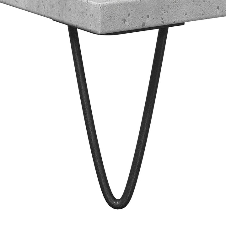 Tvättställsskåp Betonggrå 65X33X60 Cm Konstruerat Trä