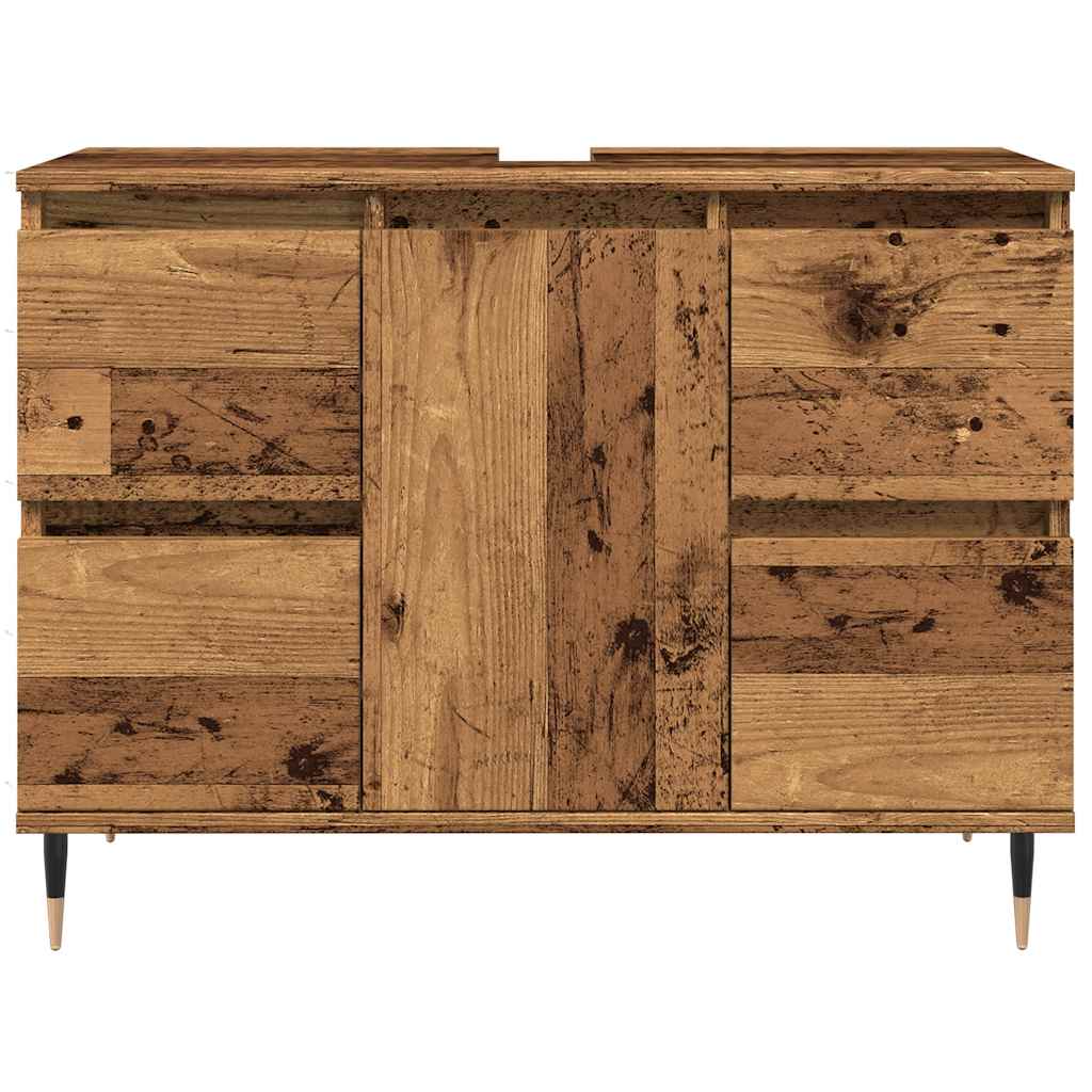 Badrumsskåp 80X33X60 Cm Konstruerat Trä