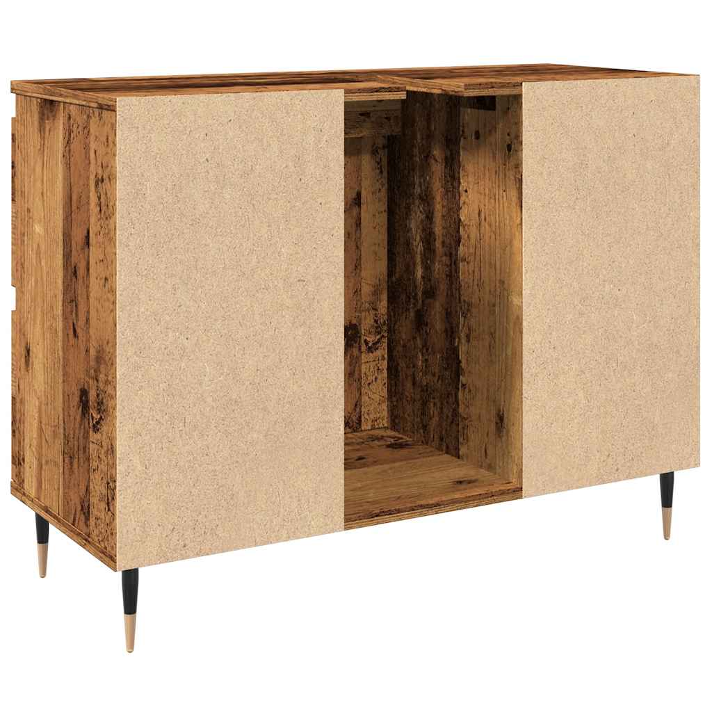 Badrumsskåp 80X33X60 Cm Konstruerat Trä