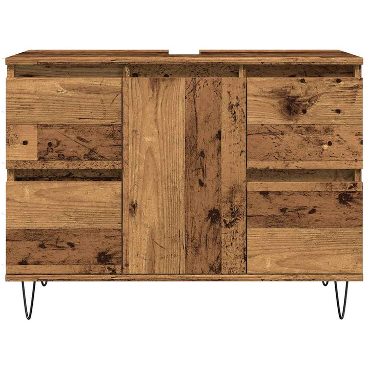 Badrumsskåp 80X33X60 Cm Konstruerat Trä