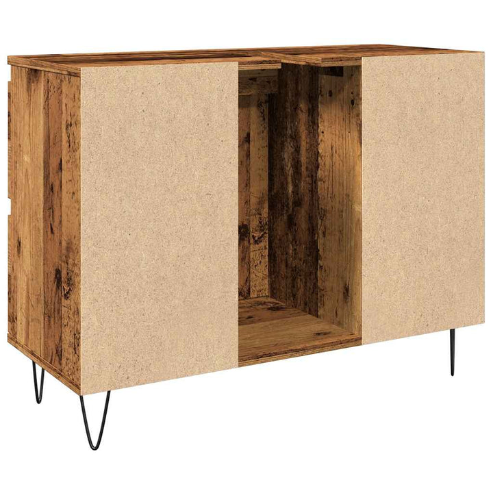 Badrumsskåp 80X33X60 Cm Konstruerat Trä