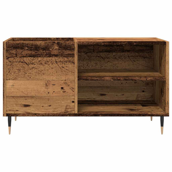 Stereobänk Åldrat Trä 84,5X38X48 Cm Konstruerat Trä