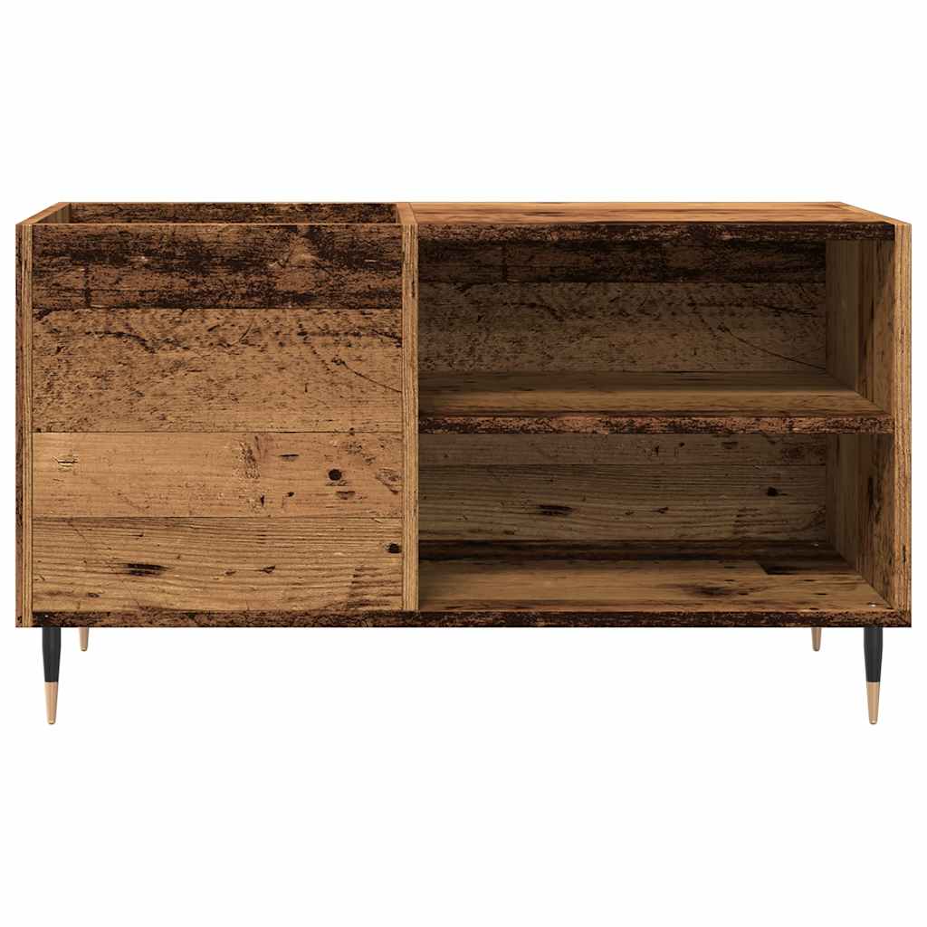 Stereobänk Åldrat Trä 84,5X38X48 Cm Konstruerat Trä