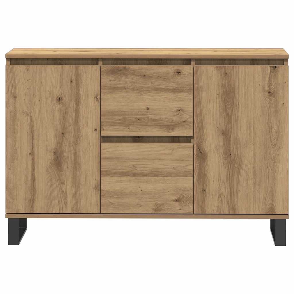 Skänk Ek 101,5X35X70 Cm Konstruerat Trä