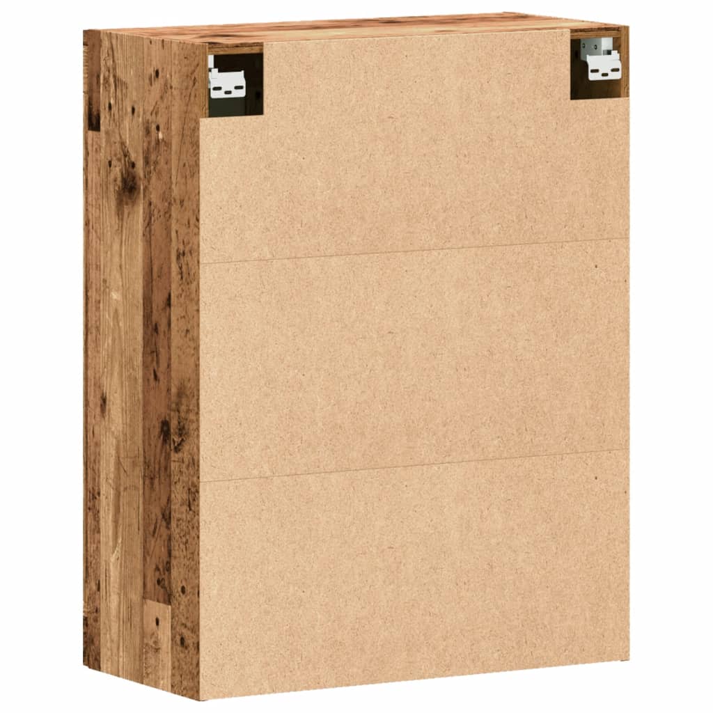 Väggskåp Åldrat Trä 69,5X34X90 Cm Konstruerat Trä