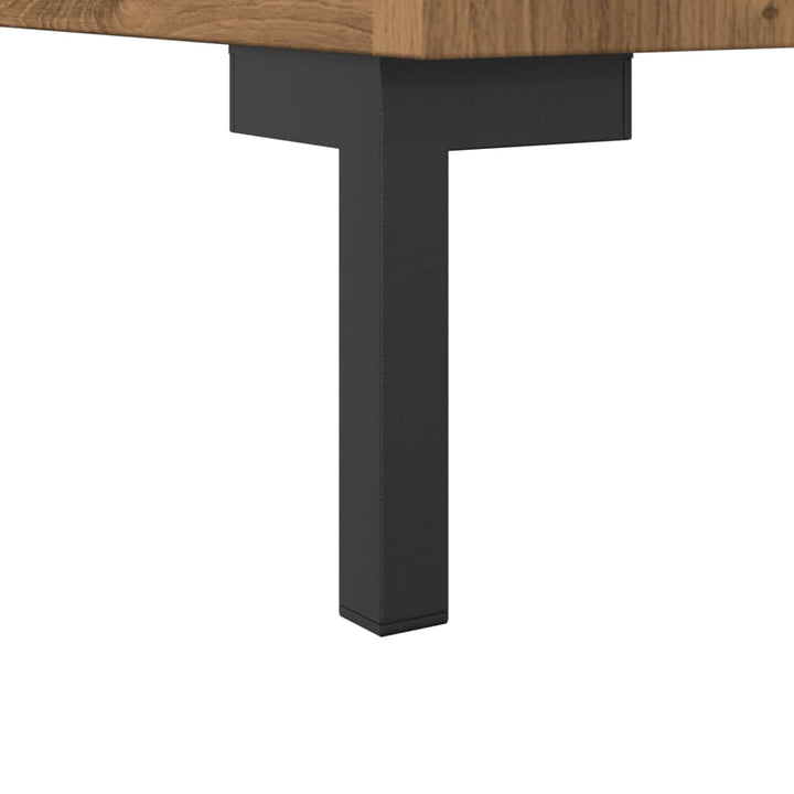 Skänk Ek 90X34X80 Cm Konstruerat Trä