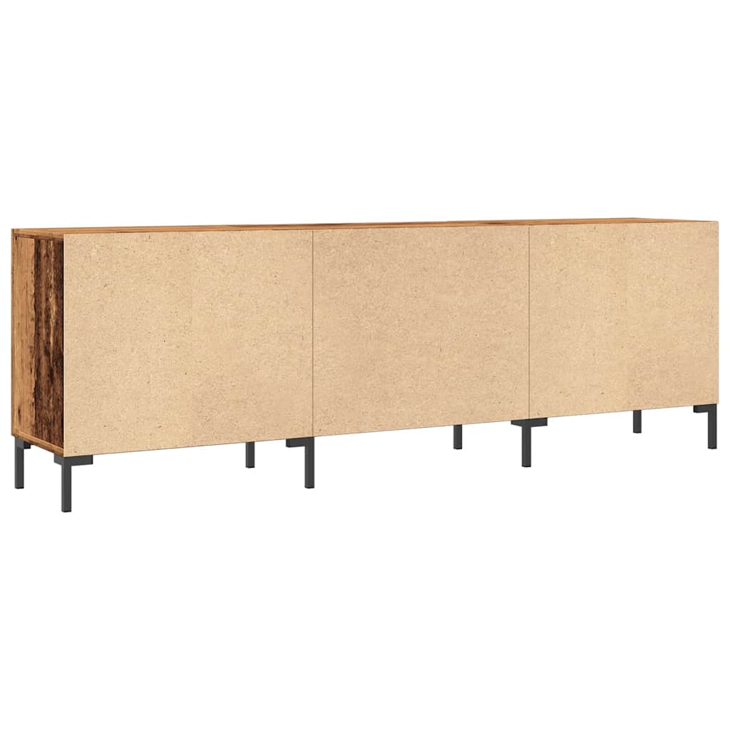 Tv-Bänk Åldrat Trä 150X30X50 Cm Konstruerat Trä