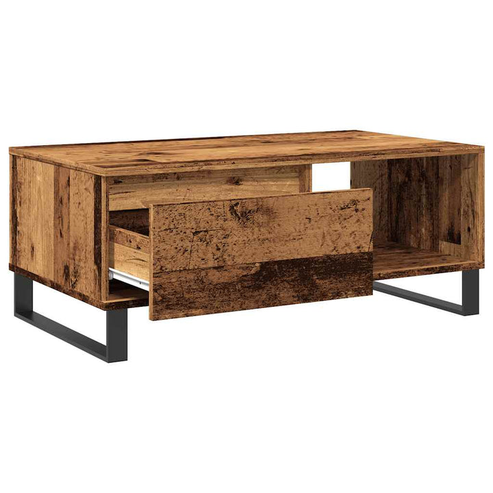 Soffbord Åldrat Trä 90X50X36,5 Cm Konstruerat Trä