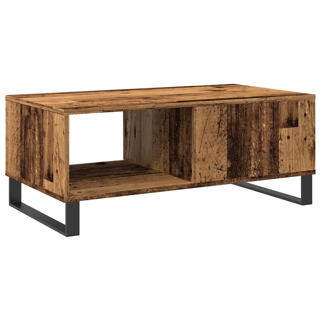 Soffbord Åldrat Trä 90X50X36,5 Cm Konstruerat Trä