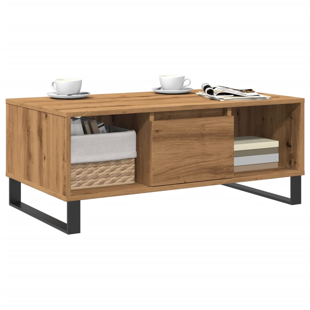 Soffbord 90X50X36,5 Cm Konstruerat Trä
