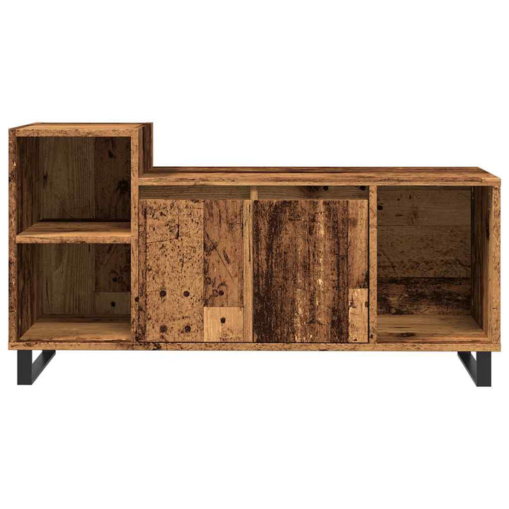 Tv-Skåp Åldrat Trä 100X35X55 Cm Konstruerat Trä