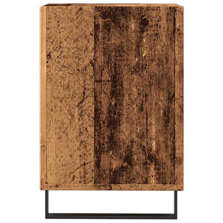 Tv-Skåp Åldrat Trä 100X35X55 Cm Konstruerat Trä