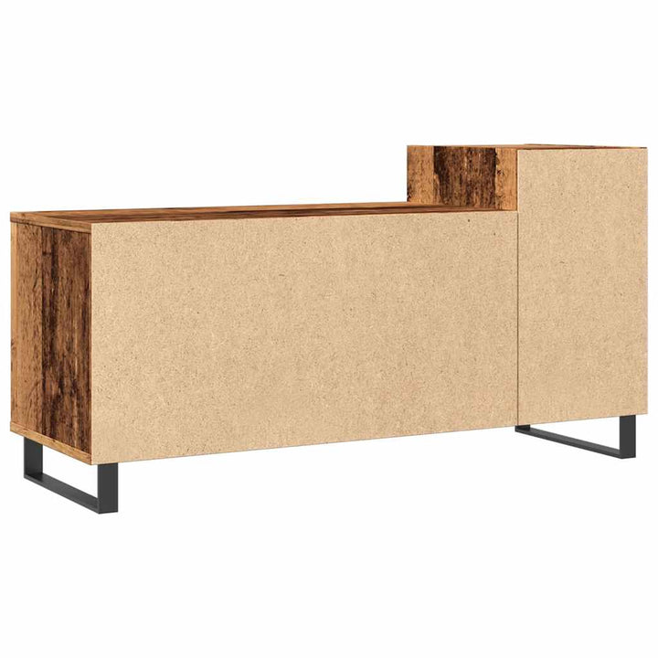 Tv-Skåp Åldrat Trä 100X35X55 Cm Konstruerat Trä