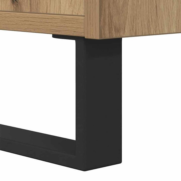 Tv-Bänk 100X35X55 Cm Konstruerat Trä