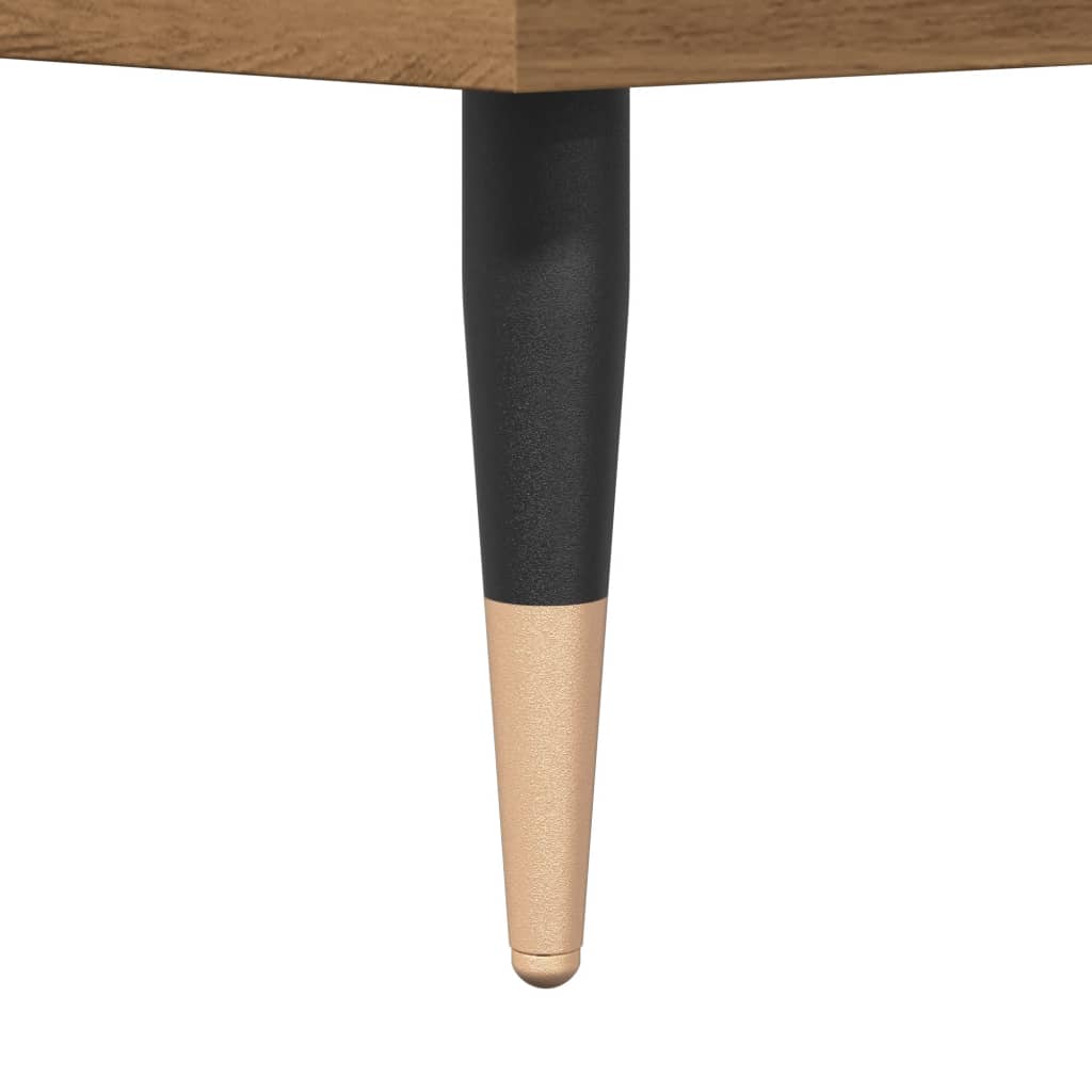 Högskåp Ek 60X36X110 Cm Konstruerat Trä